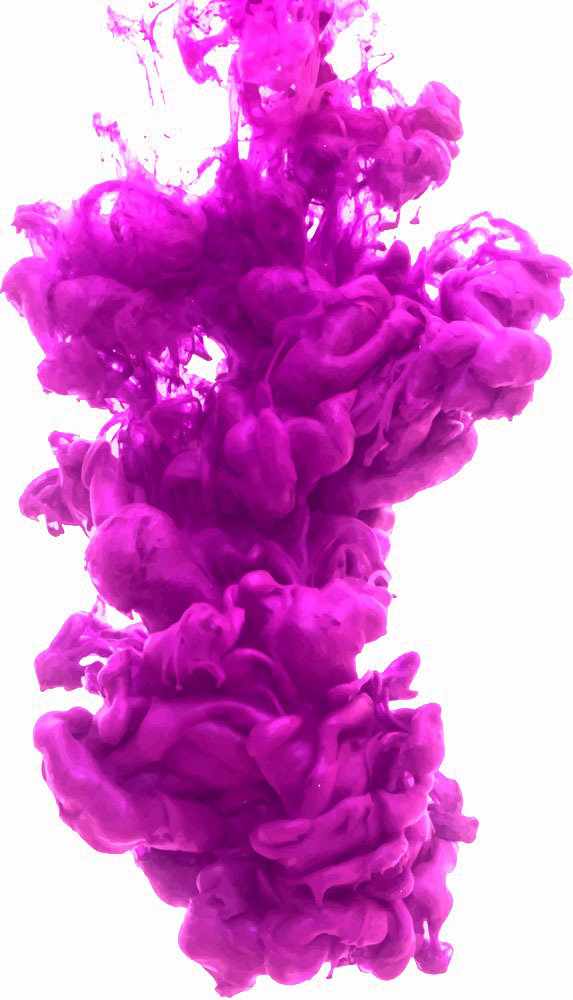 Violet Smoke Png Image Background - Color Smoke Png (573x1000), Png Download