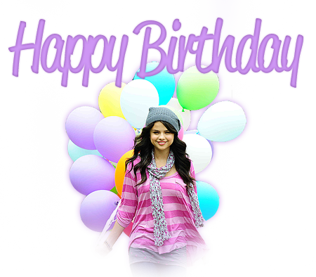 Today Is A Very Special Day For Us Its Selena Gomez's - Girl (450x394), Png Download