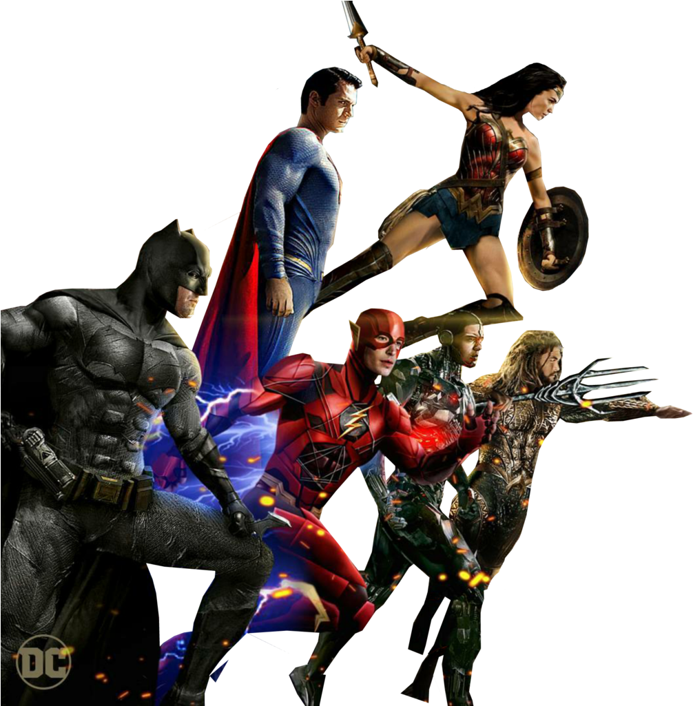 Justice League Transparent Png - Justice League 2017 Png (1024x1024), Png Download