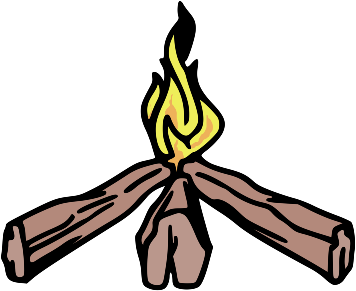 Svg Library Campfire Camping Tinder Free Commercial - Clip Art (750x750), Png Download