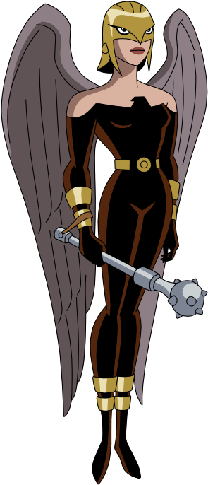 Justice League - Justice League 2001 Hawkgirl (400x800), Png Download