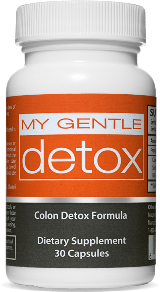 "my Gentle Detox" Natural, Gentle Colon Detox Pills - Herbal Nitro My Gentle Cleanse Herbal Detox (560x1000), Png Download