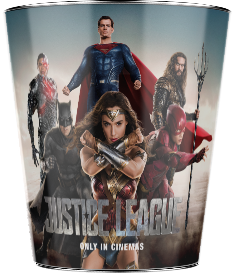 New Look At Superman In 'justice League' Concession - Justice League Movie Merchandise (750x876), Png Download