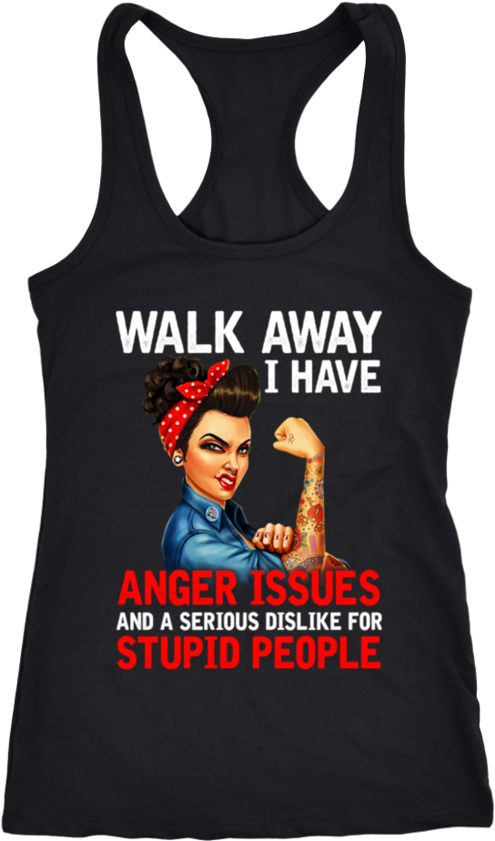 Walk Away I Have Anger Issue And A Serious Dislike - Best Bartender T Shirt (1024x1024), Png Download