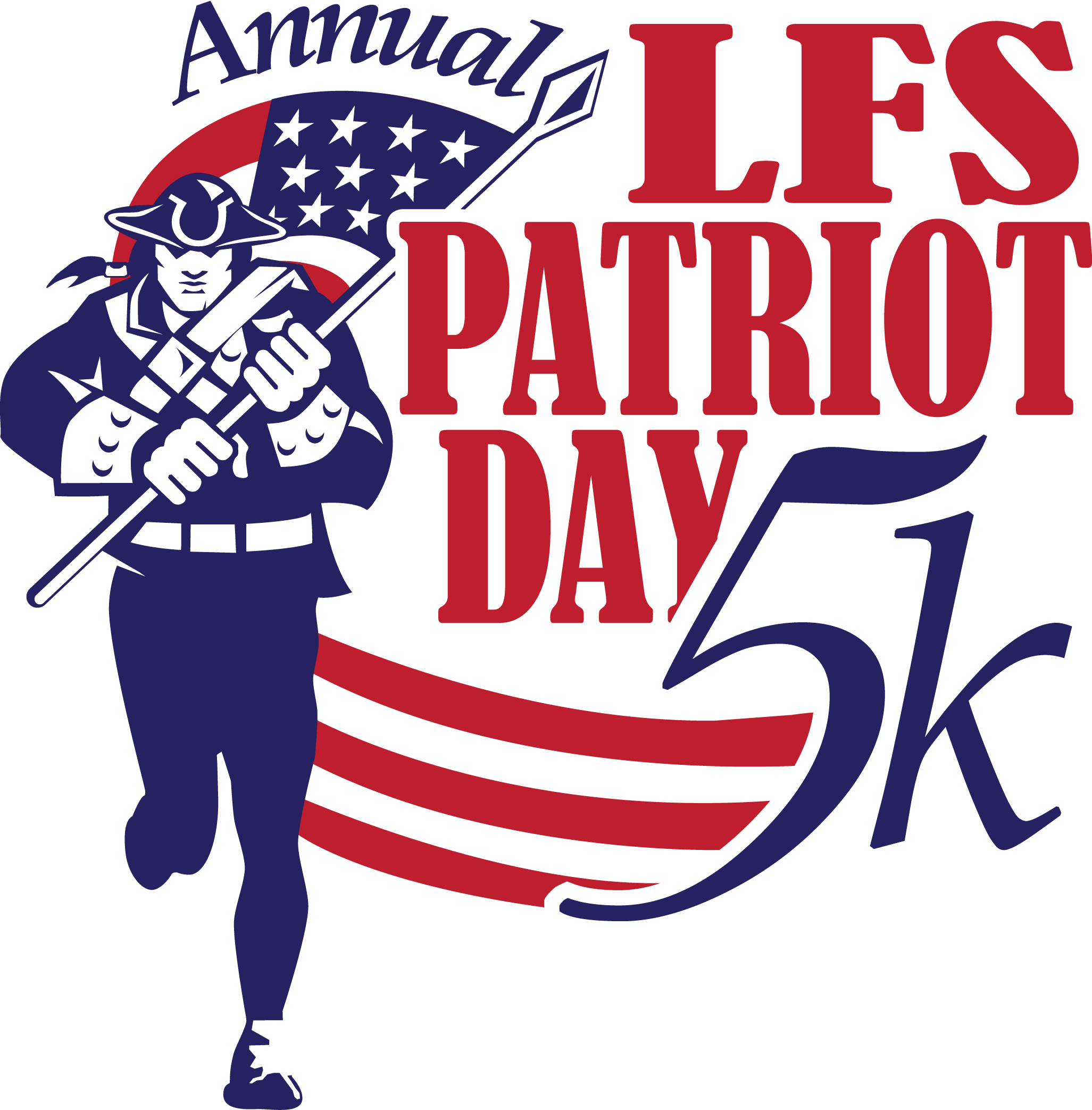 Lfs Patriot Day 5k - American Patriot Holding Brandish Flag Grayscale Card (2053x2087), Png Download