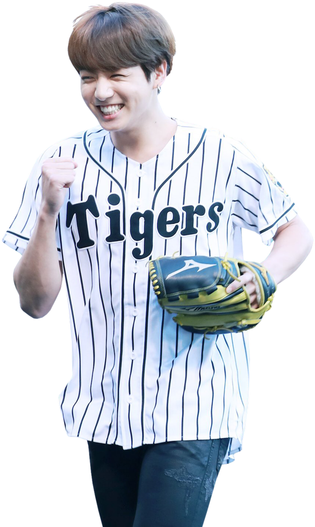 Jungkook Baseball (750x1125), Png Download