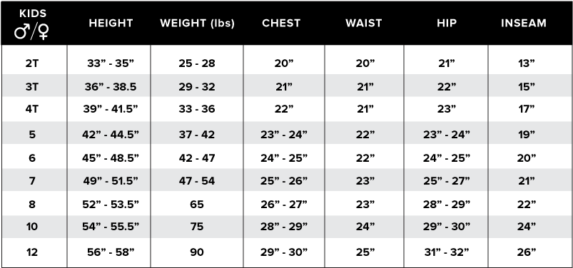 Size Size Chart - Tabela De Tamanho Feminino (822x391), Png Download
