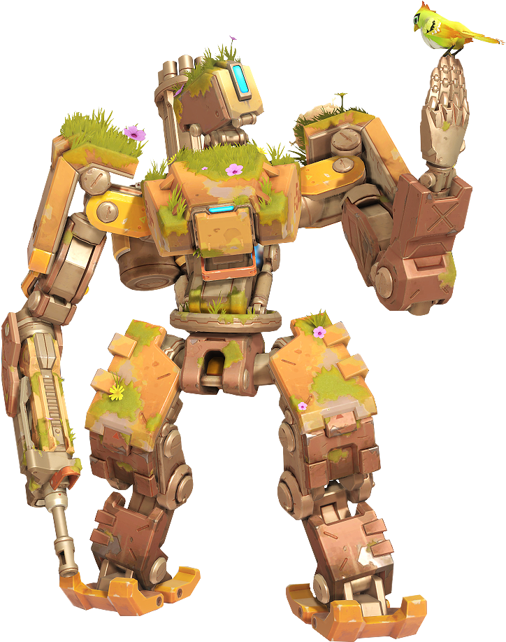 Overgrown Bastion - Bastion Overwatch Transparent (810x965), Png Download