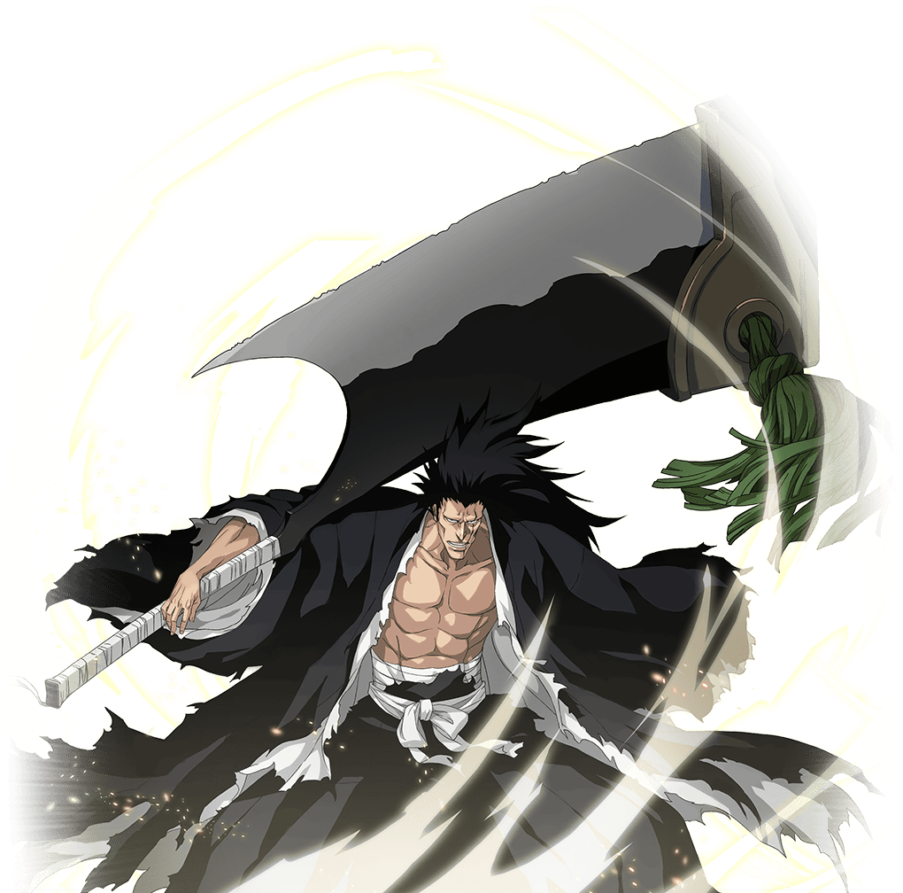 Kenpachi - Kenpachi Thousand Year Blood War (1024x1024), Png Download