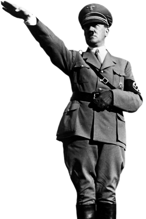 Nazi Salute (480x718), Png Download
