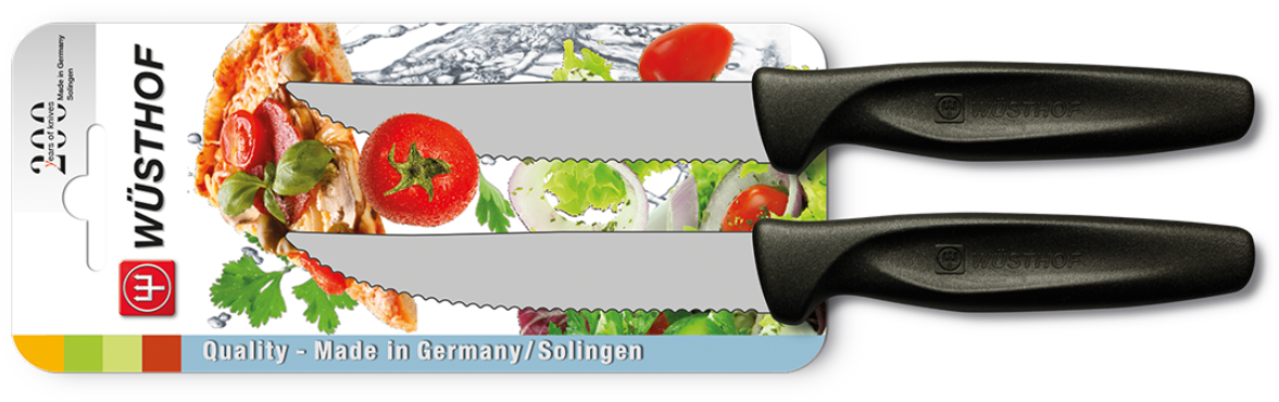 Pizza / Steak Knife Set - Wusthof Pizza / Steak Knife Set (1280x521), Png Download