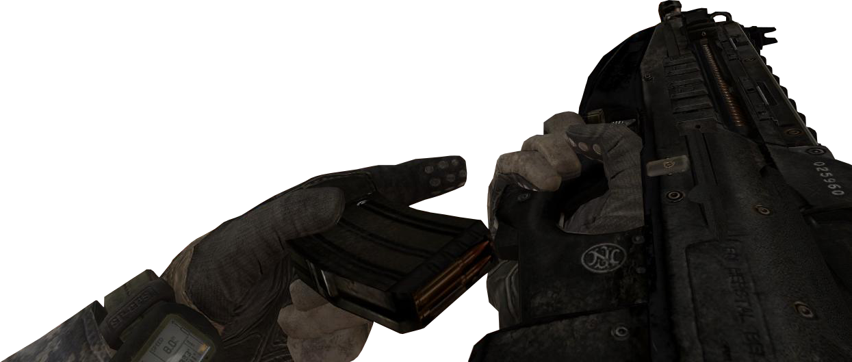 Which Is The Most Gun Ever - Mw2 F2000 Reload (1245x529), Png Download