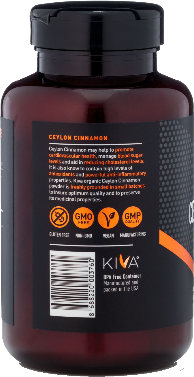 Premium Ceylon Cinnamon - Capsule (1500x1500), Png Download