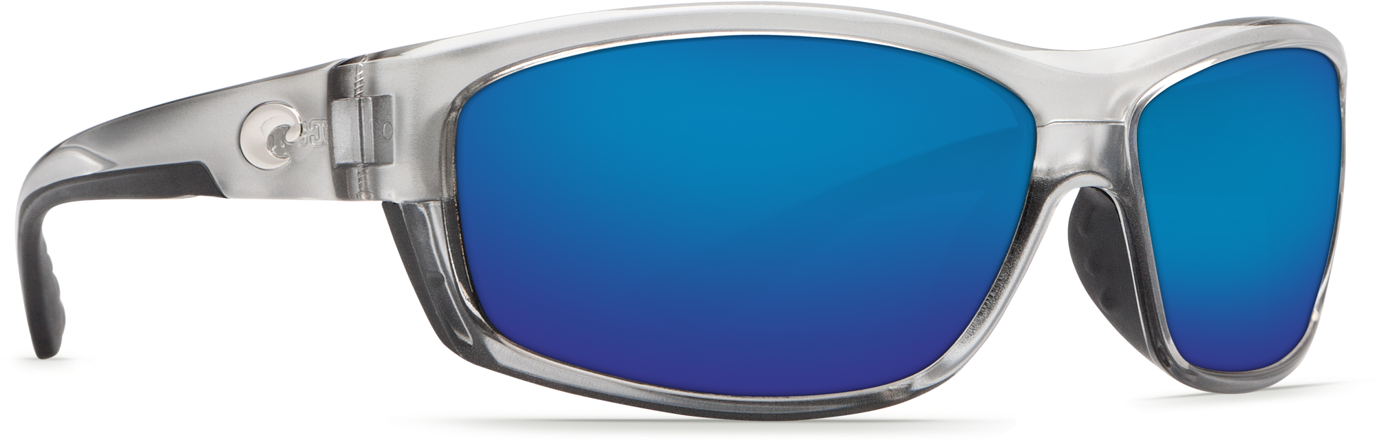 Saltbreak - Costa Del Mar Saltbreak Silver Sunglasses Blue Lens (2000x1000), Png Download