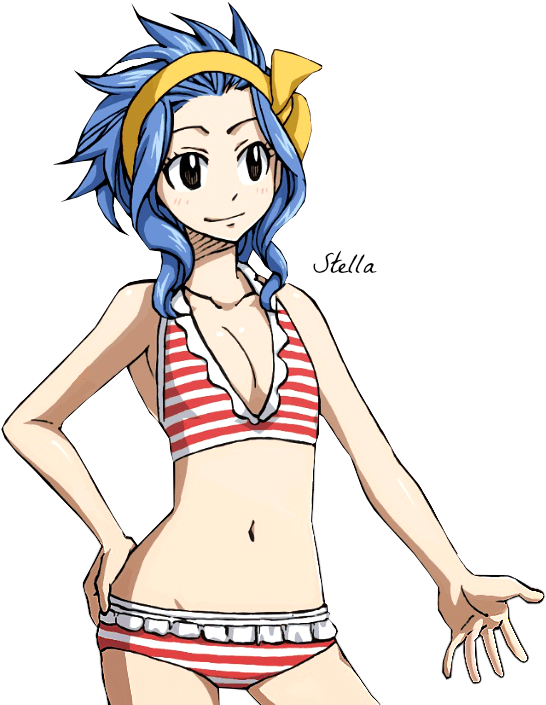 Levy Mcgarden 3 Render By Stella1994x-d8aba4t - Levy Fairy Tail Edit Set (640x715), Png Download