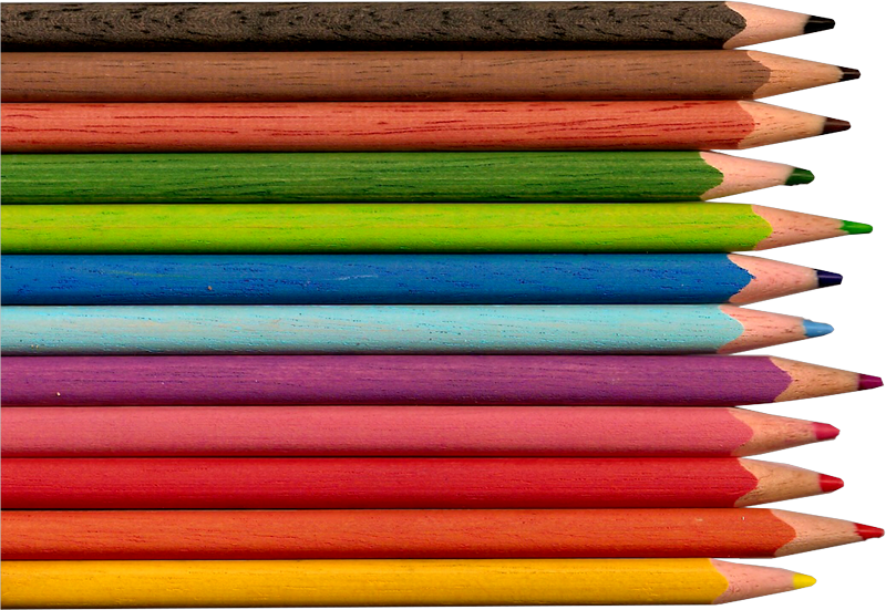 Page 39 Pencil Png, Frame Background, Colored Pencils, - Pencil Crayon Png (800x551), Png Download