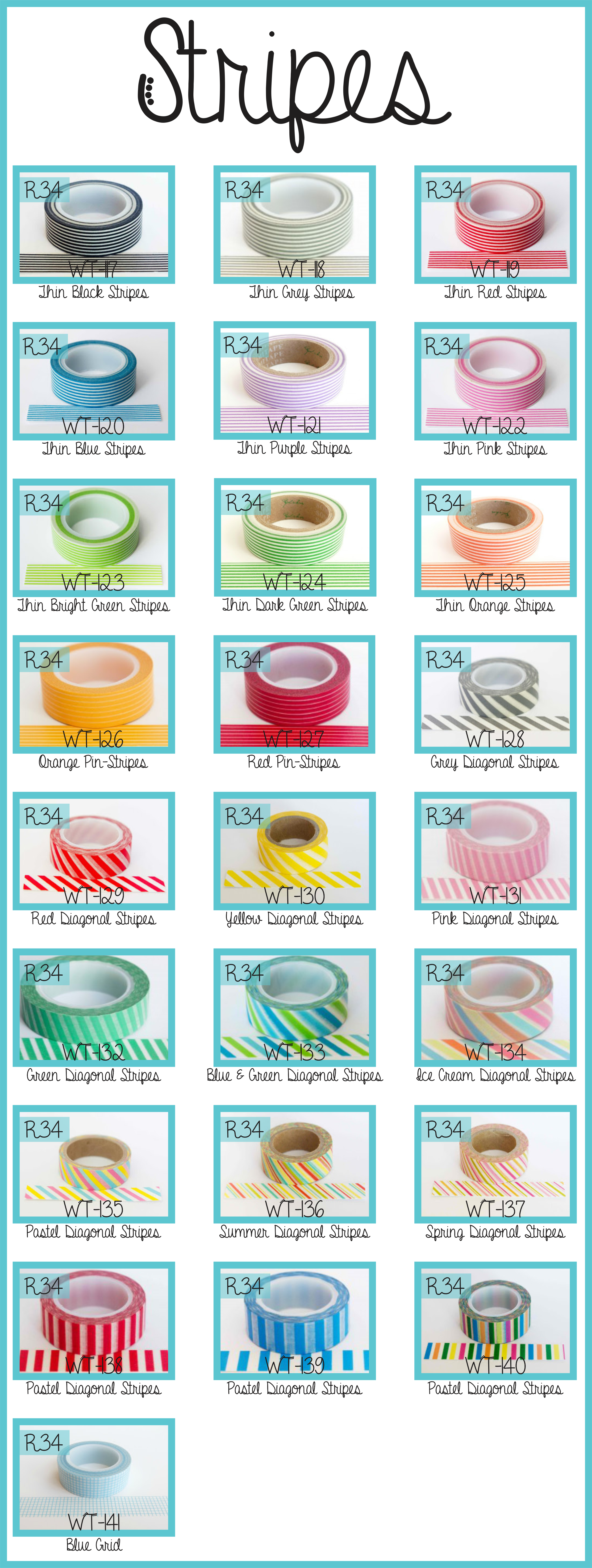 *purchase 5 Or More Rolls Of Washi Tape And Receive - Stripes Convenience Stores (2510x6644), Png Download