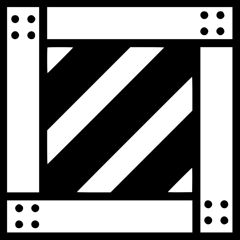 Wooden Crate - - Crate (980x980), Png Download