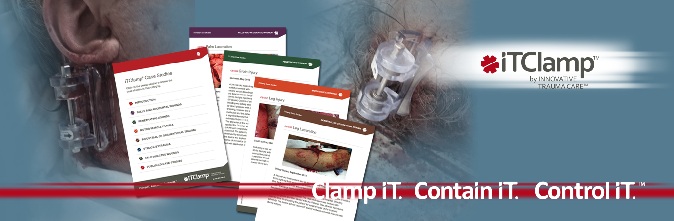 Itclamp By Innovative Trauma Care - Innovative Trauma Care Ltd. (1365x449), Png Download
