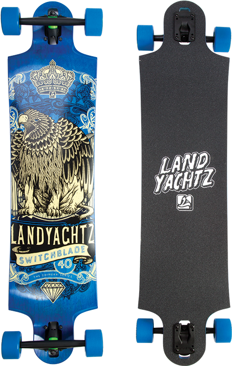 Longboard Landyachtz Drop Hammer (750x750), Png Download