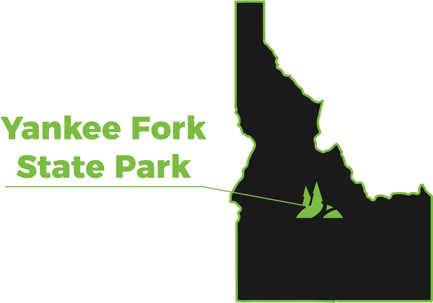 Yankee Fork State Park Trails Idaho - Lee Min Ho 2010 (1920x1080), Png Download