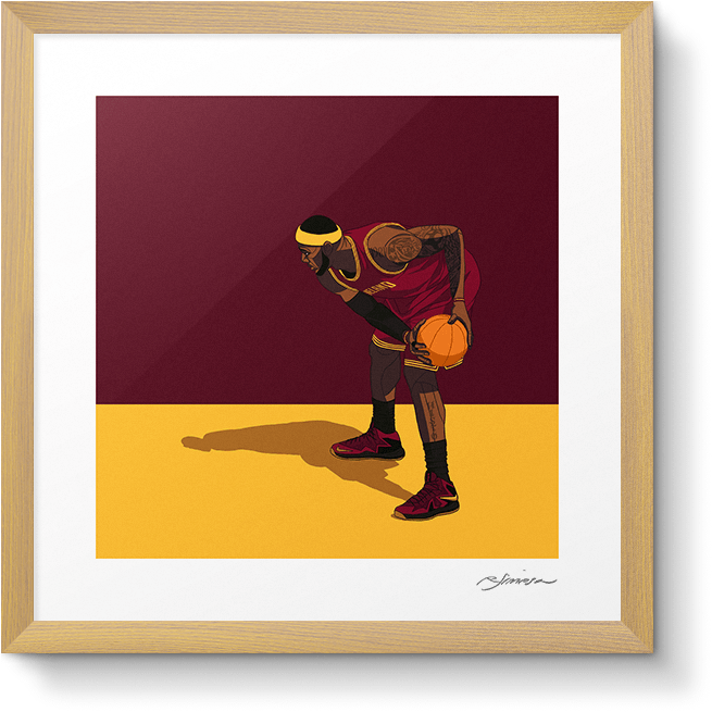 Shop-lebron - Picture Frame (800x1000), Png Download