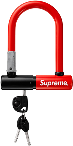 Supreme/kryptonite Bike Lock - Kryptonite Supreme Lock (799x571), Png Download