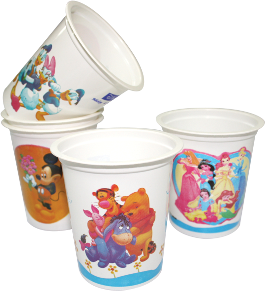 Disney Plastic Cups - Disney (750x750), Png Download