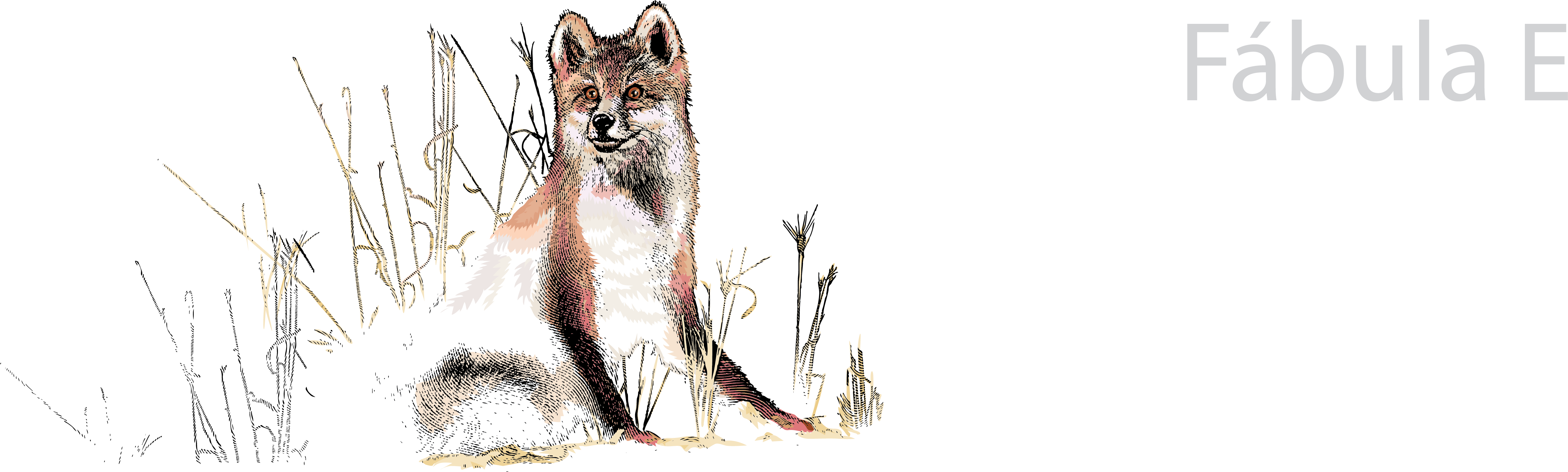 Deuda Saldada Fábula Emprendedora El Perro Y El Lobo - Swift Fox (5532x1661), Png Download