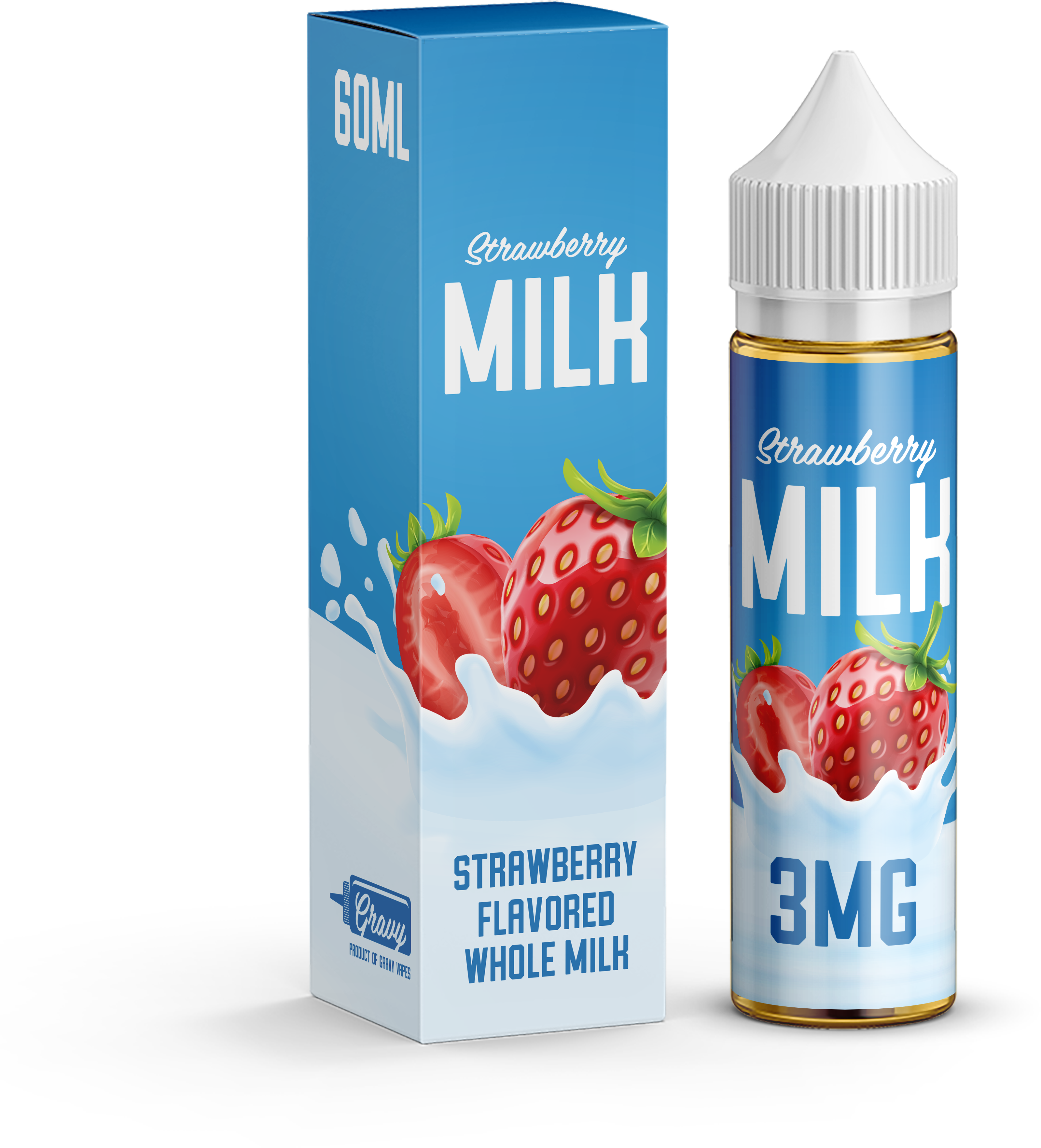 Gravy *strawberry Milk - Frutti Di Bosco (3788x4525), Png Download