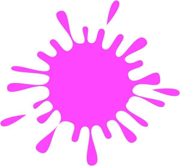 Yellow Color Splash Png (600x554), Png Download