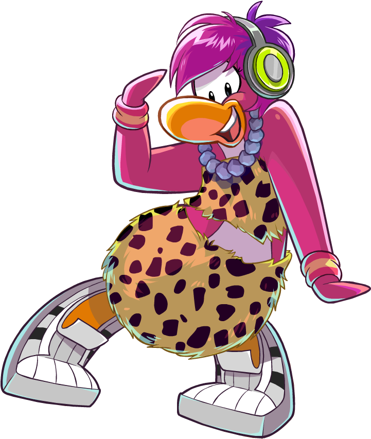 Cadence Prehistoric Bikini - Cadence Club Penguin 2014 (841x914), Png Download
