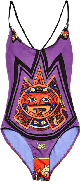Aztec Maillot - Maillot (460x697), Png Download