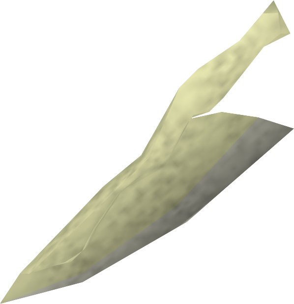 Bone Dagger Detail - Wiki (598x619), Png Download