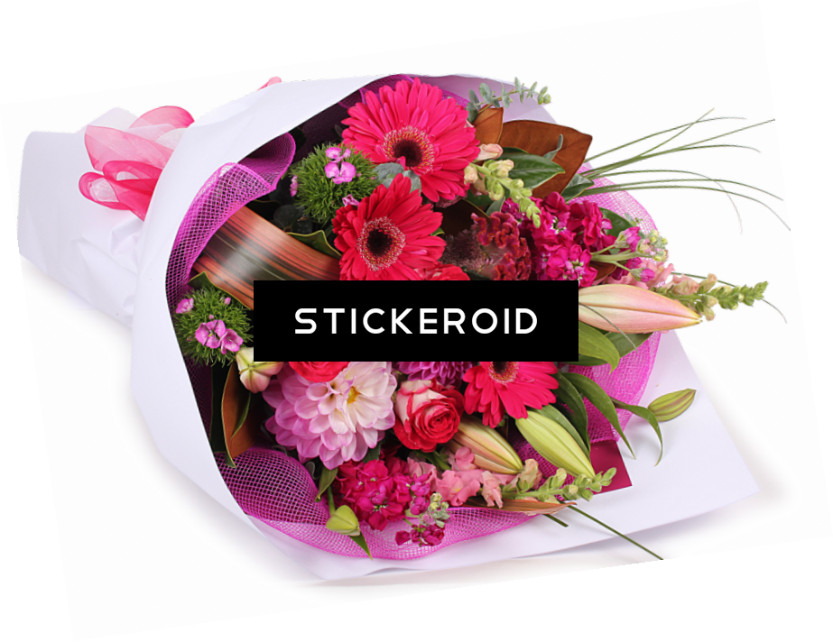 Birthday Flowers Bouquet - Birthday (923x712), Png Download