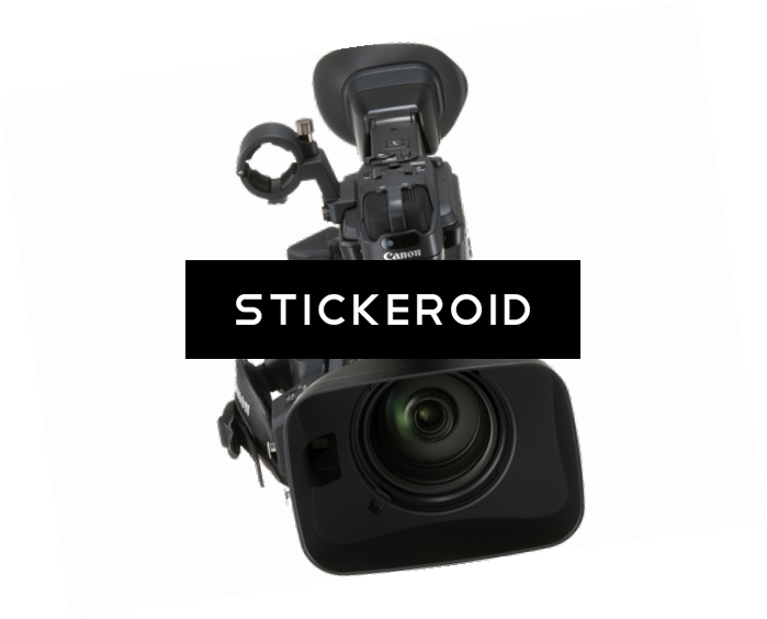 Camera Tripod - Canon Xf300 Professional Pal Camcorder (699x564), Png Download