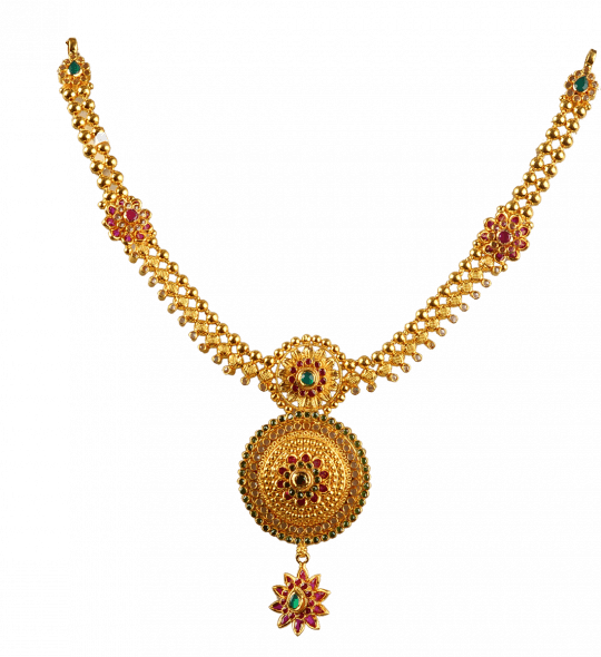 Necklace (540x590), Png Download