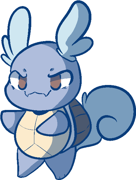 Wartortle - Polar Beverages (558x661), Png Download