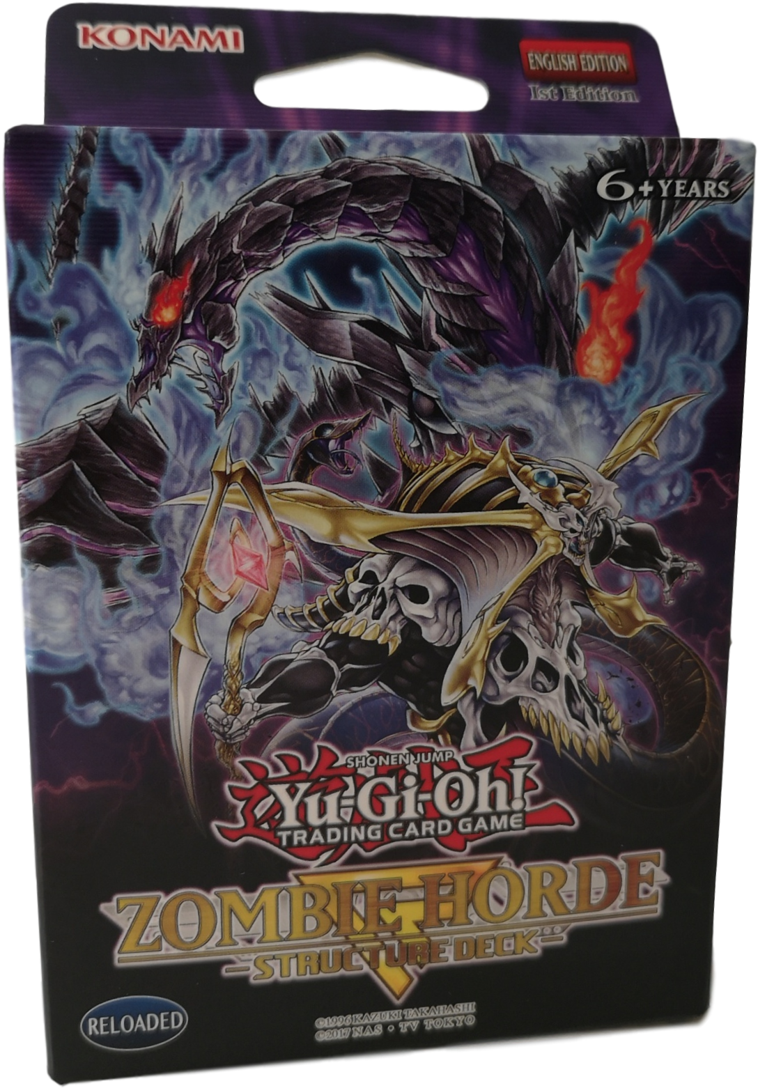 Zombie Horde Structure Deck - Yugioh Zombie Horde Structure Deck (1456x1795), Png Download