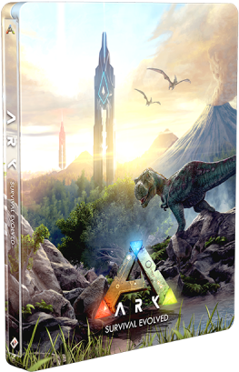 Survival Evolved - Ark Survival Evolved Steelbook (1000x1000), Png Download