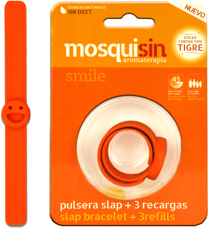 Mosquisin Slap Smile Bracelet - Bracelet (794x794), Png Download