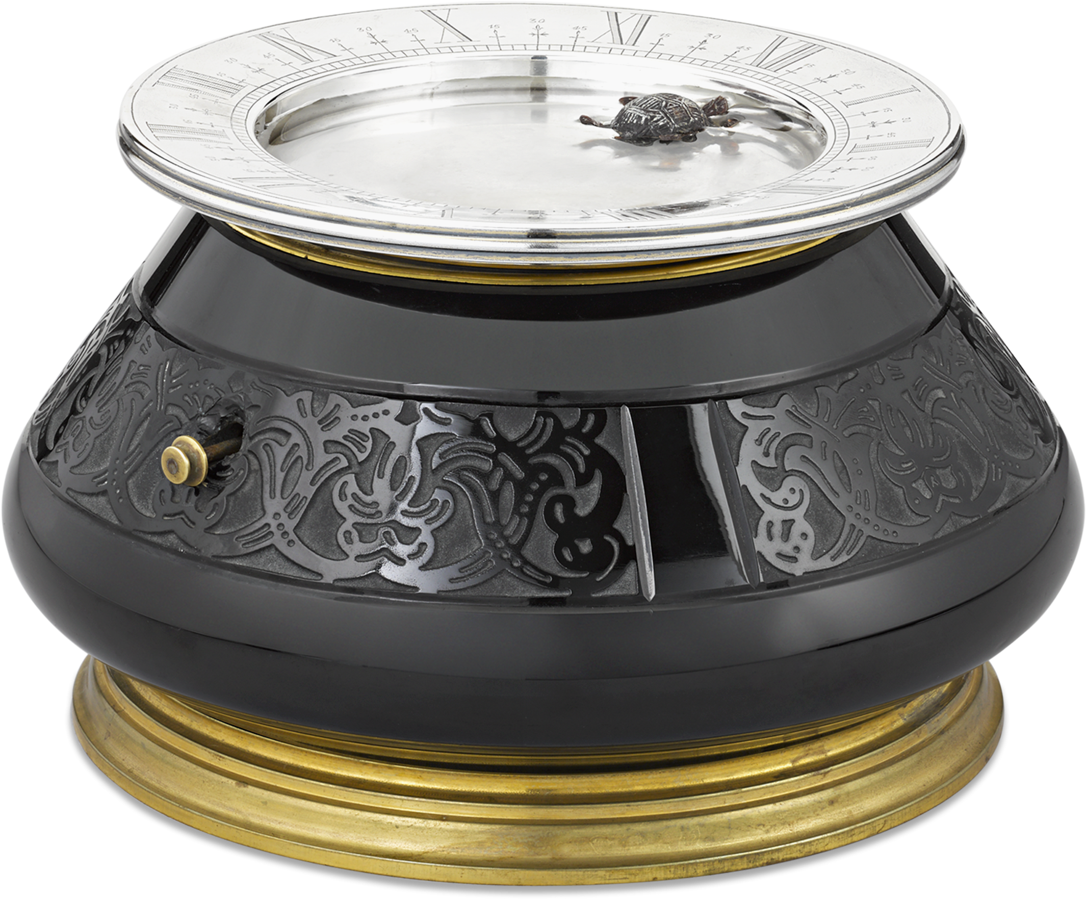 Gübelin Turtle Mystery Water Clock - Clock (2500x2000), Png Download