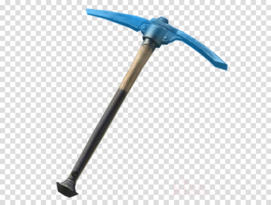 Diamond Axe In Real Life Clipart Pickaxe Mattock Minecraft - Clip Art (900x680), Png Download