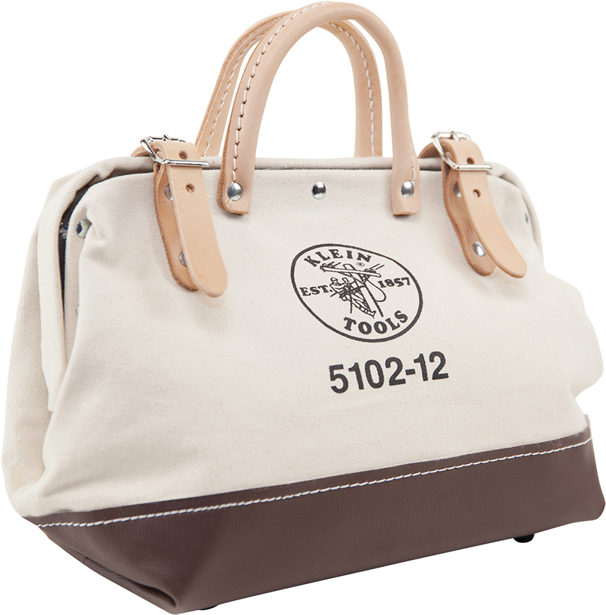 510212 - Klein Tools 5102-12 12-inch Canvas Tool Bag (1000x1000), Png Download