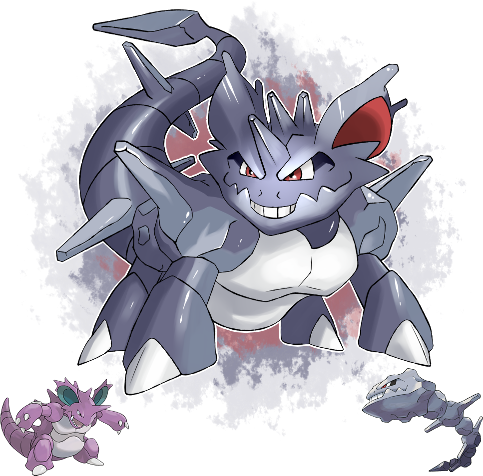 Last One For Today - Nidoking Fusion (1000x1000), Png Download