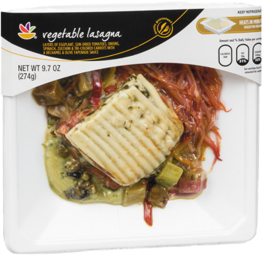 Ahold Vegetable Lasagna (600x600), Png Download