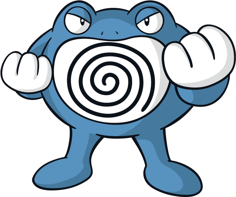 Poliwrath Pokemon Character Vector Art (800x800), Png Download