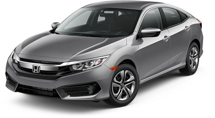 Civic Sedan Front - 2018 Honda Civic Ex L Sedan (760x480), Png Download