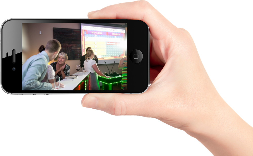 Contestant On A Live Game Show - Hdmi Wifi Streaming-stick (1000x616), Png Download