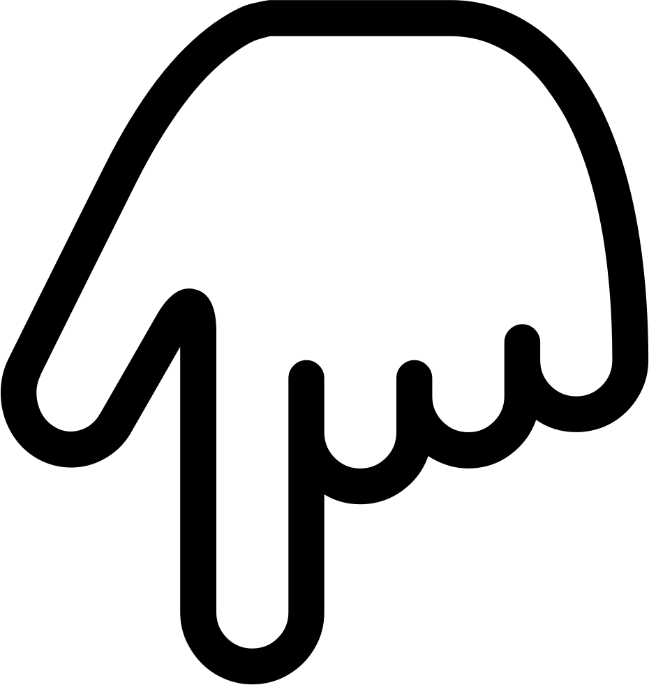 Png File - Палец Указатель Пнг (930x981), Png Download